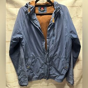 Quiksilver blue jacket men’s size medium